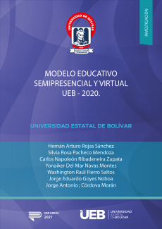 Cubierta para MODELO EDUCATIVO SEMIPRESENCIAL Y VIRTUAL. UEB - 2020.